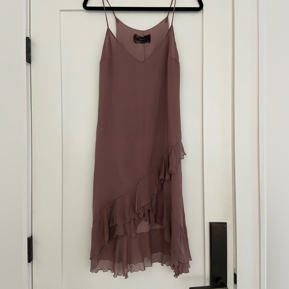 Patricia Pepe silk dress.